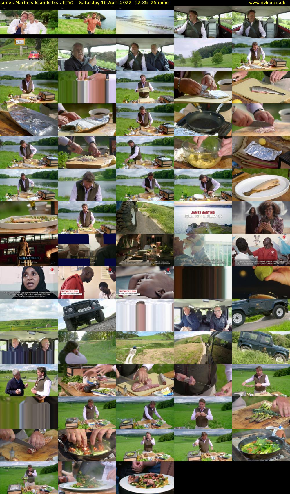 James Martin's Islands to... (ITV) Saturday 16 April 2022 12:35 - 13:00
