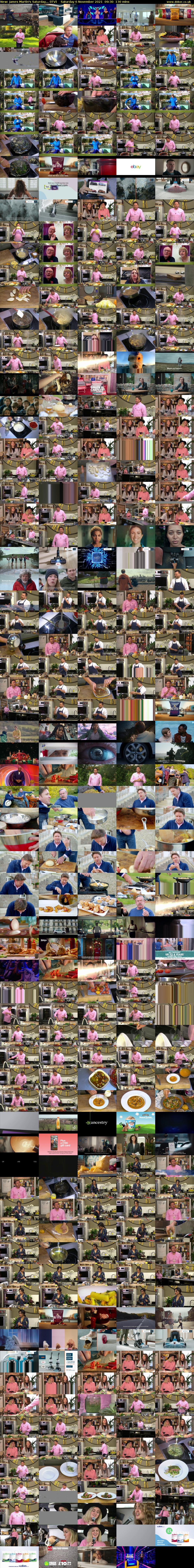 James Martin's Saturday... (ITV) Saturday 6 November 2021 09:30 - 11:40