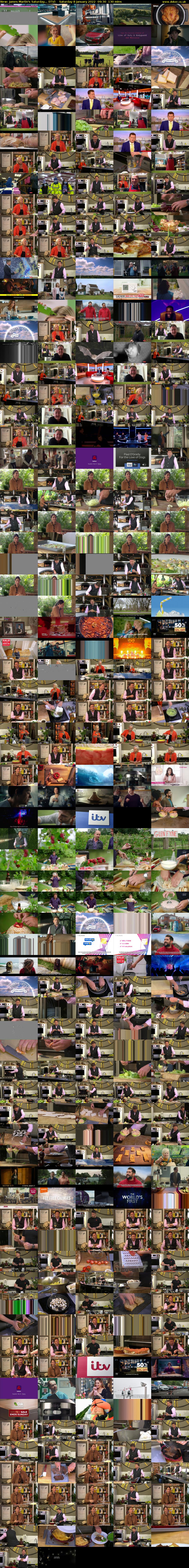 James Martin's Saturday... (ITV) Saturday 8 January 2022 09:30 - 11:40