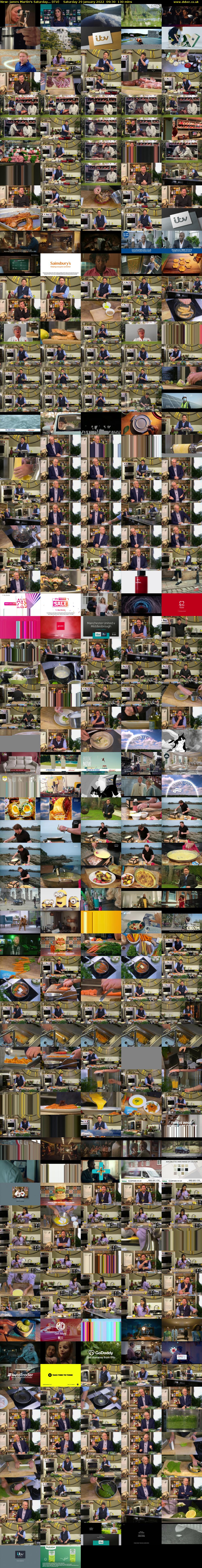 James Martin's Saturday... (ITV) Saturday 29 January 2022 09:30 - 11:40