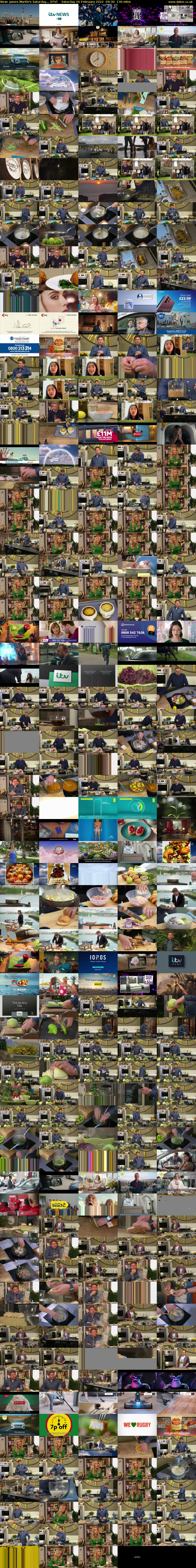 James Martin's Saturday... (ITV) Saturday 26 February 2022 09:30 - 11:40