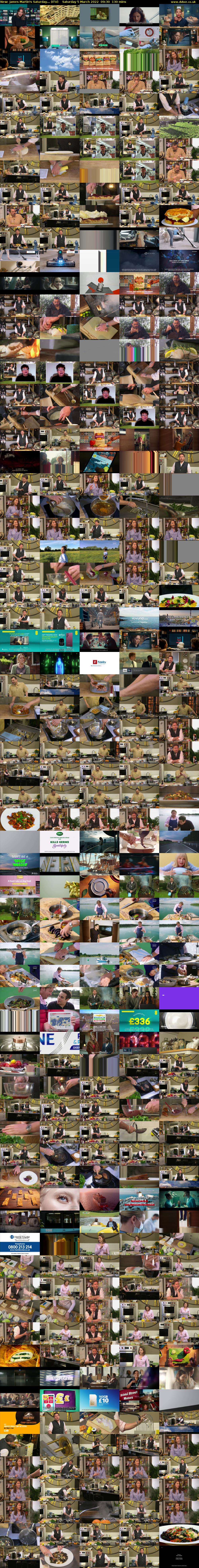 James Martin's Saturday... (ITV) Saturday 5 March 2022 09:30 - 11:40