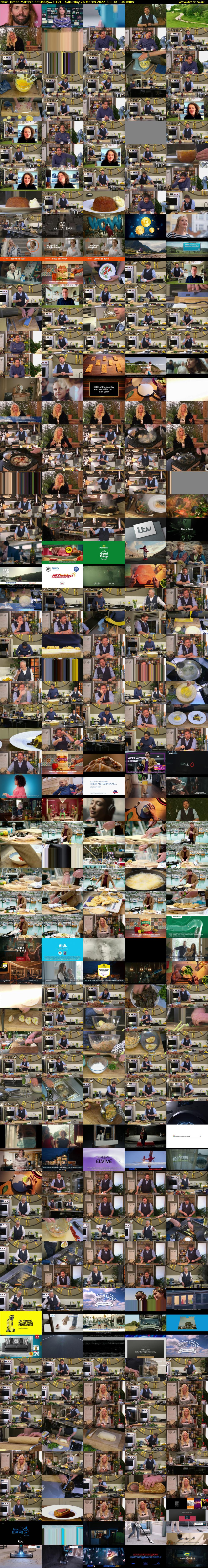 James Martin's Saturday... (ITV) Saturday 26 March 2022 09:30 - 11:40