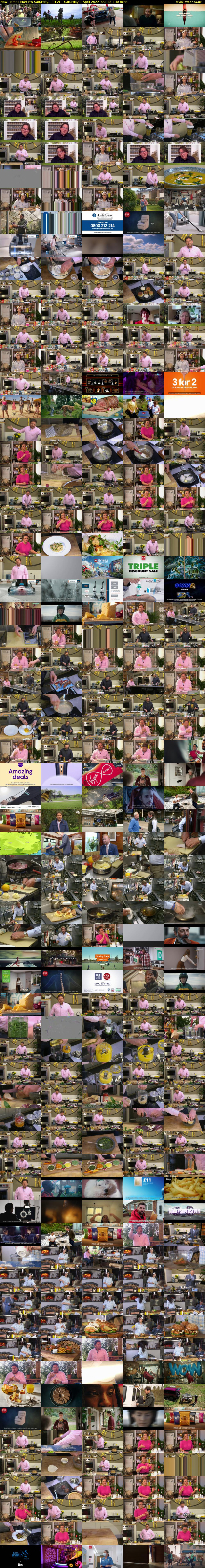 James Martin's Saturday... (ITV) Saturday 9 April 2022 09:30 - 11:40