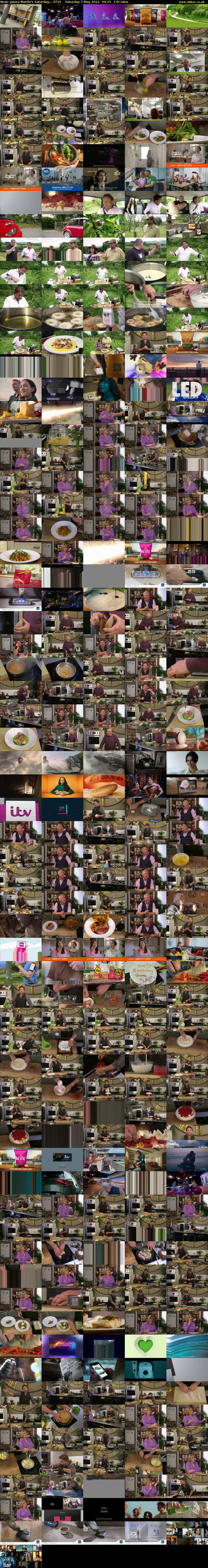 James Martin's Saturday... (ITV) Saturday 7 May 2022 09:25 - 11:35