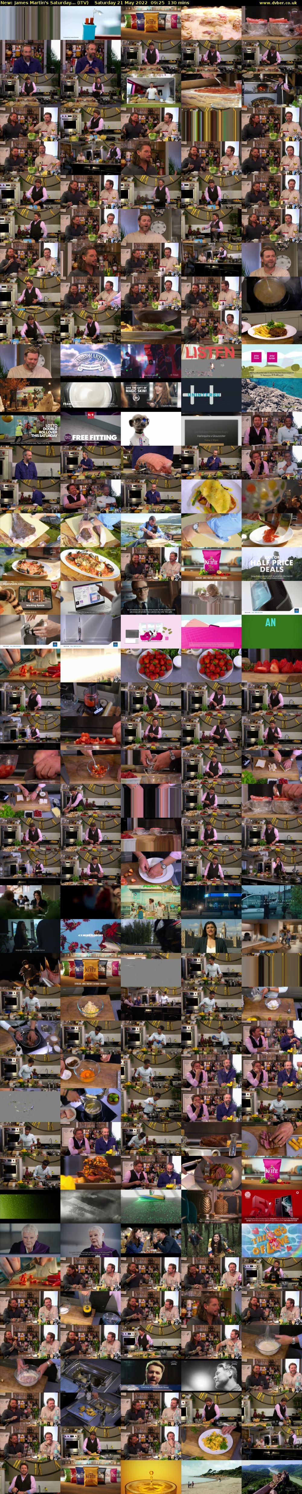 James Martin's Saturday... (ITV) Saturday 21 May 2022 09:25 - 11:35