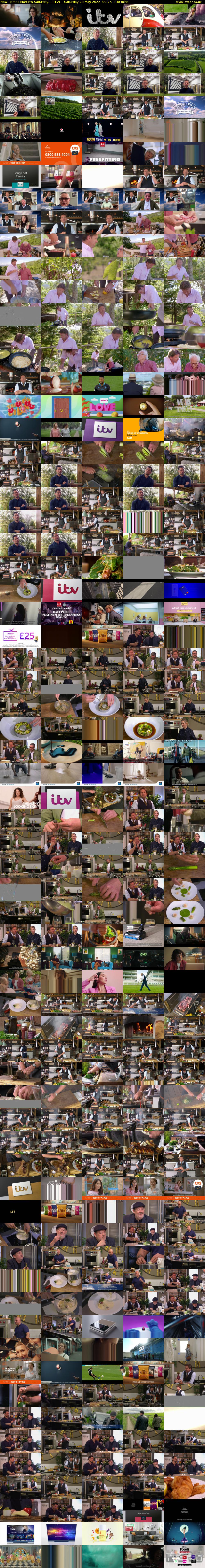James Martin's Saturday... (ITV) Saturday 28 May 2022 09:25 - 11:35