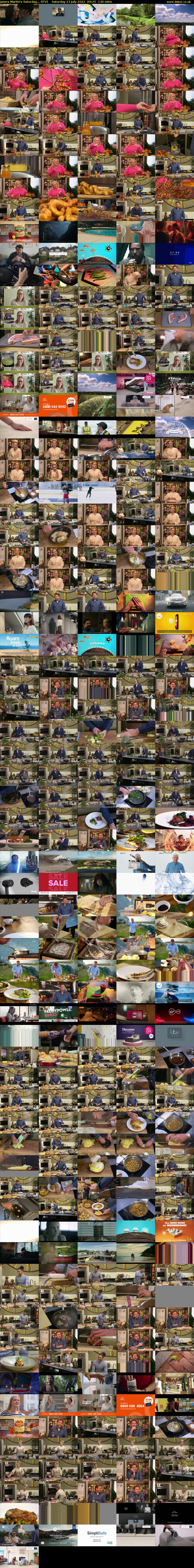 James Martin's Saturday... (ITV) Saturday 23 July 2022 09:25 - 11:35