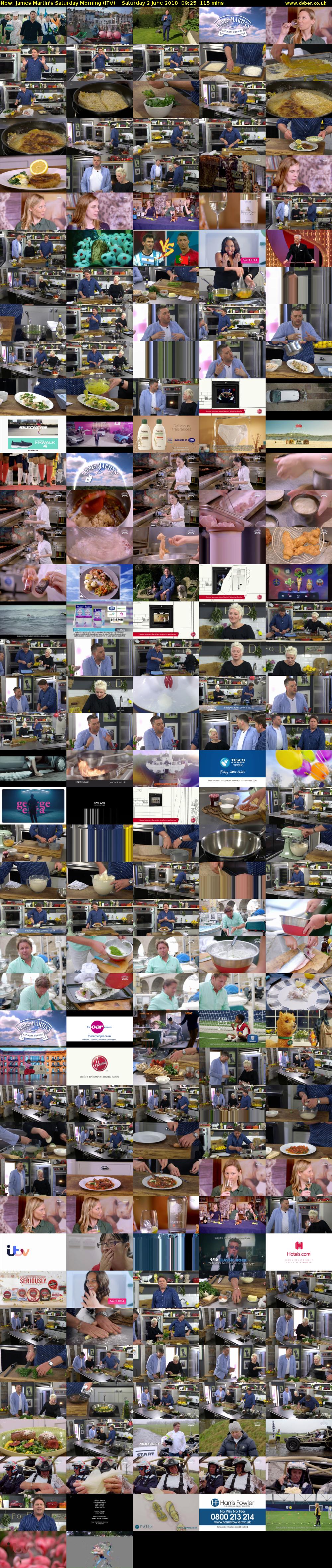 James Martin's Saturday Morning (ITV) Saturday 2 June 2018 09:25 - 11:20