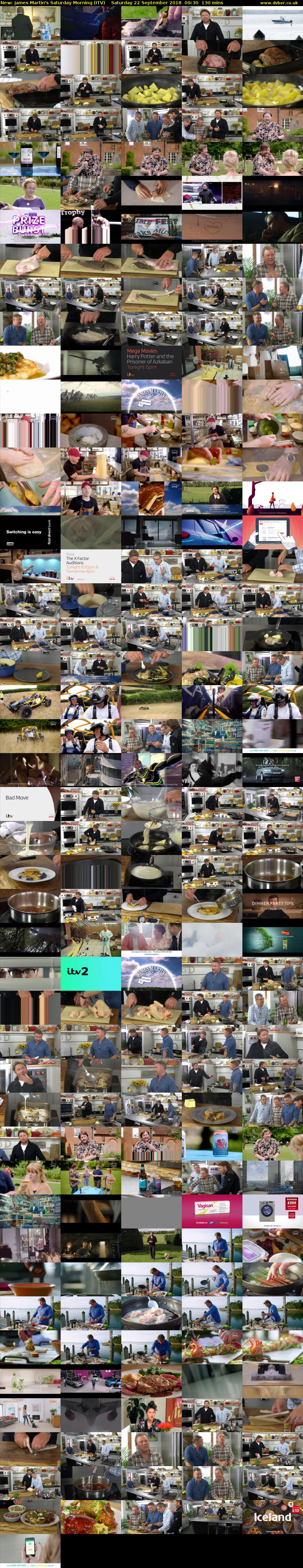 James Martin's Saturday Morning (ITV) Saturday 22 September 2018 09:30 - 11:40