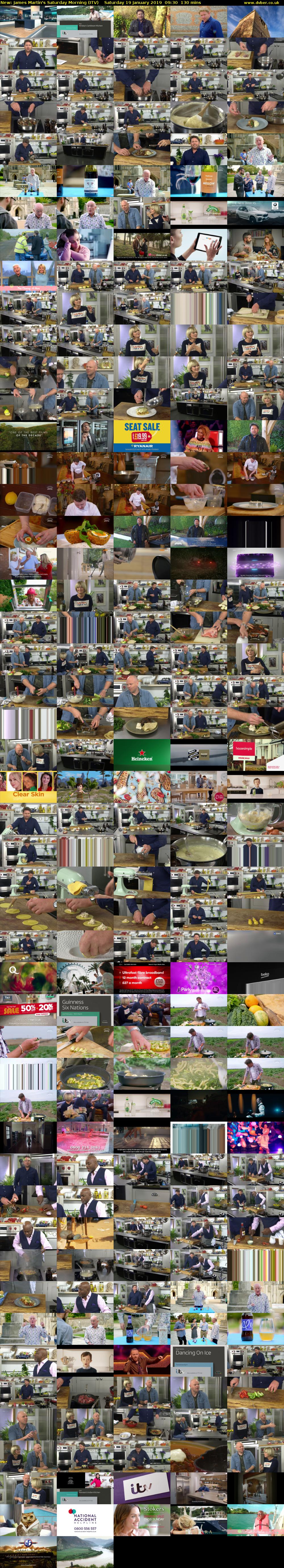 James Martin's Saturday Morning (ITV) Saturday 19 January 2019 09:30 - 11:40