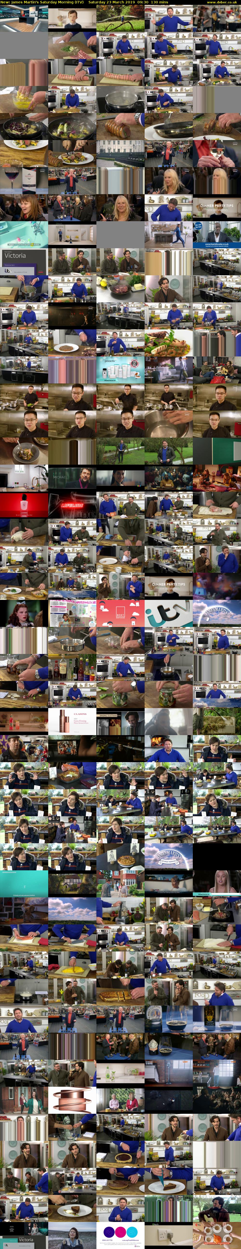 James Martin's Saturday Morning (ITV) Saturday 23 March 2019 09:30 - 11:40