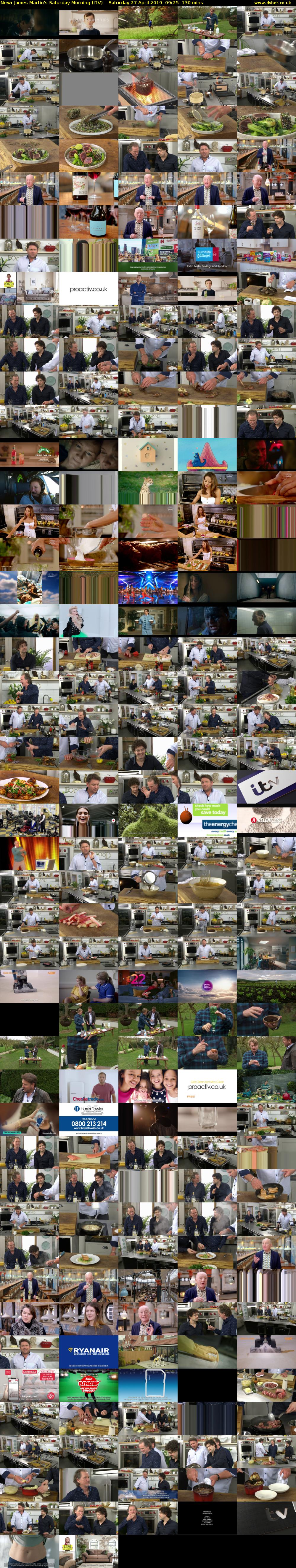 James Martin's Saturday Morning (ITV) Saturday 27 April 2019 09:25 - 11:35