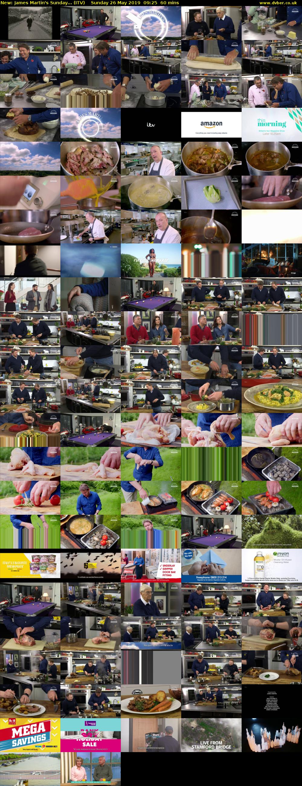 James Martin's Sunday... (ITV) Sunday 26 May 2019 09:25 - 10:25