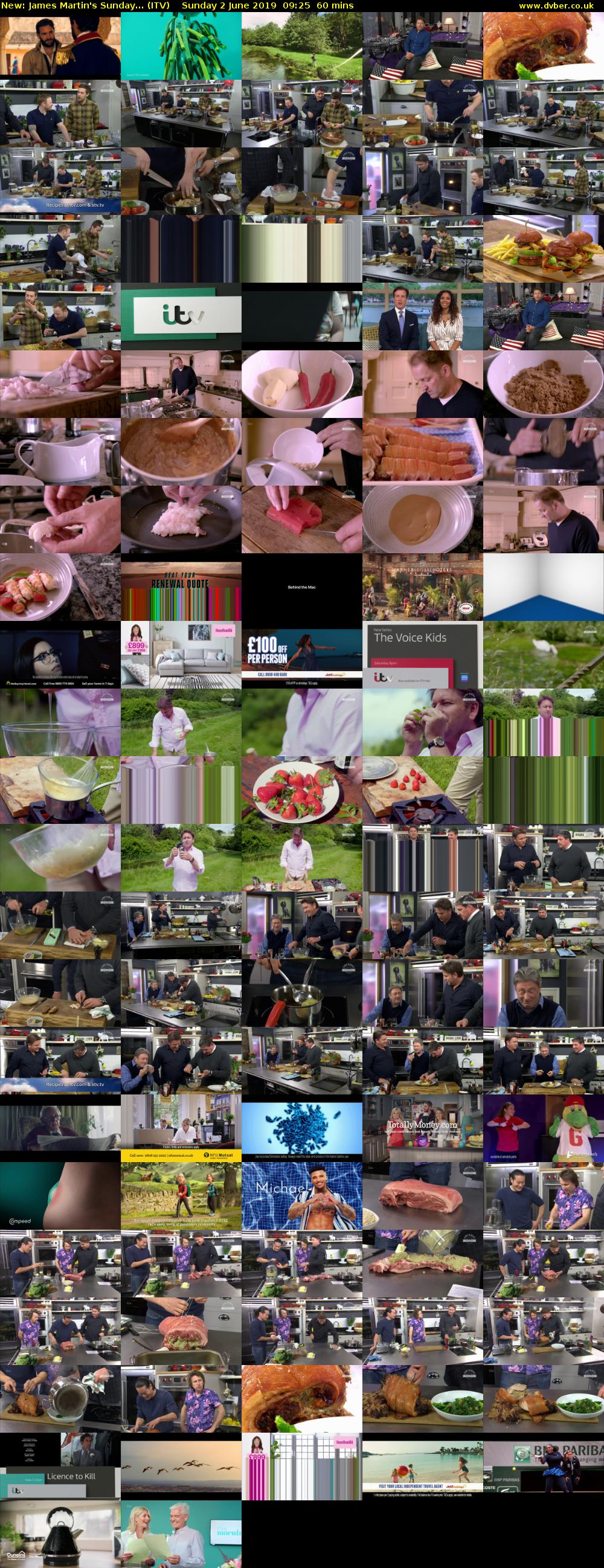 James Martin's Sunday... (ITV) Sunday 2 June 2019 09:25 - 10:25