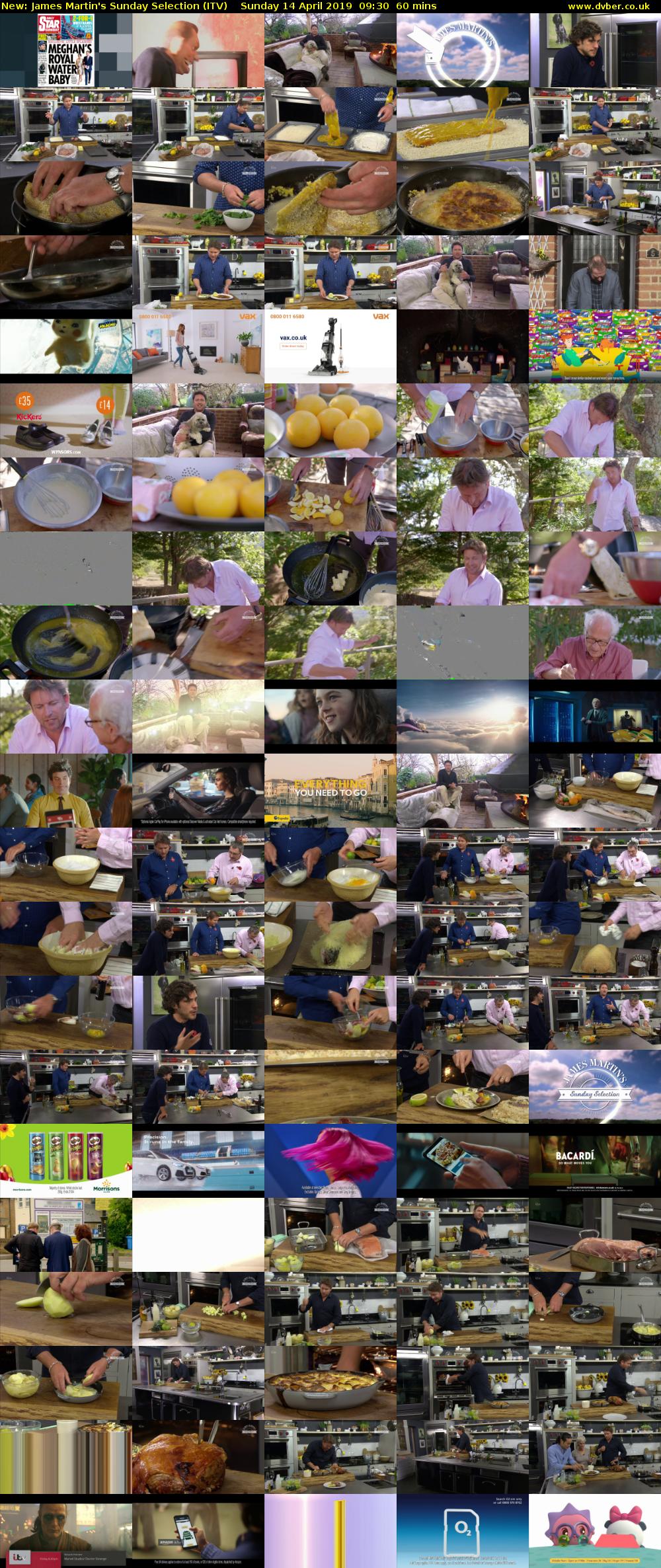 James Martin's Sunday Selection (ITV) Sunday 14 April 2019 09:30 - 10:30