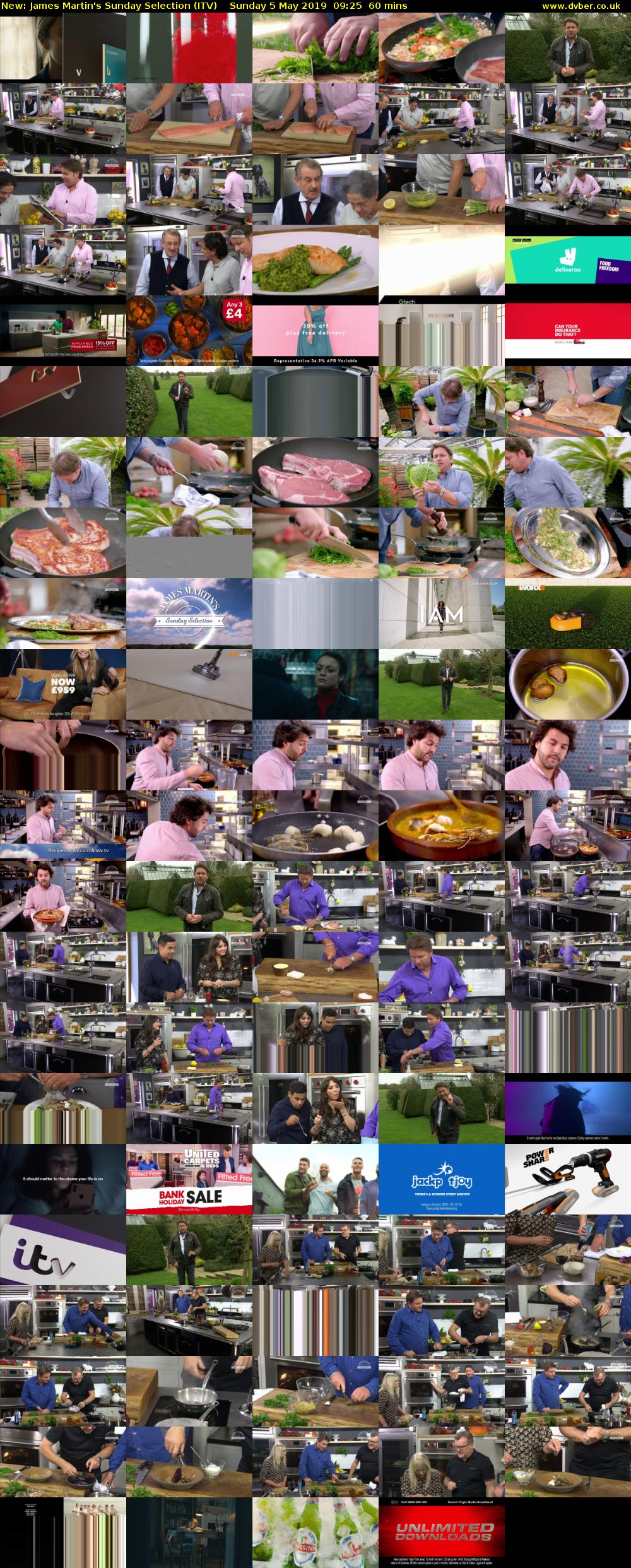 James Martin's Sunday Selection (ITV) Sunday 5 May 2019 09:25 - 10:25