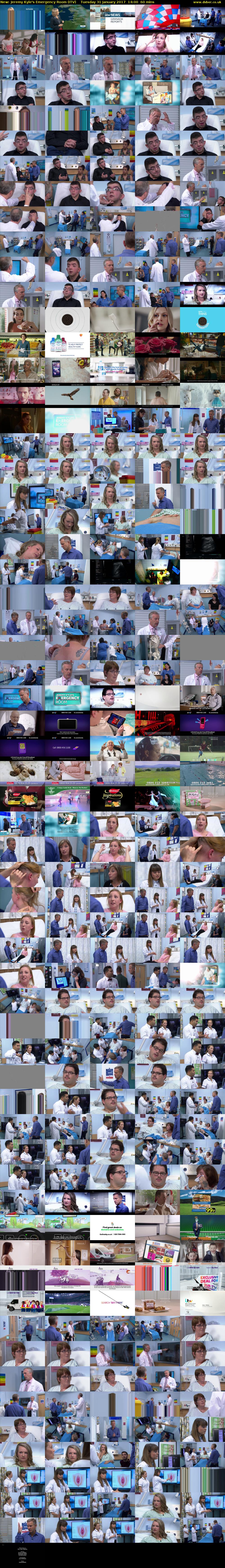 Jeremy Kyle's Emergency Room (ITV) Tuesday 31 January 2017 14:00 - 15:00