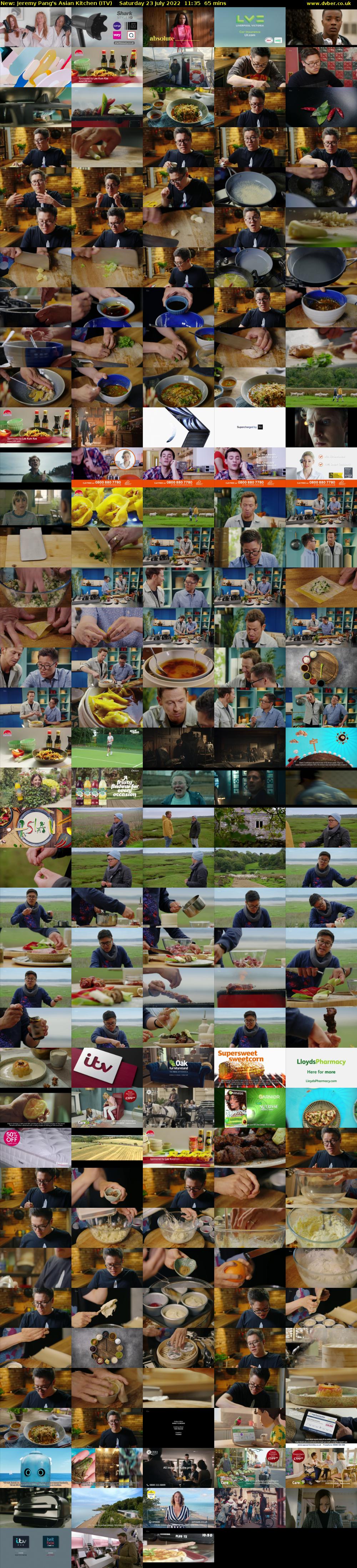 Jeremy Pang's Asian Kitchen (ITV) Saturday 23 July 2022 11:35 - 12:40