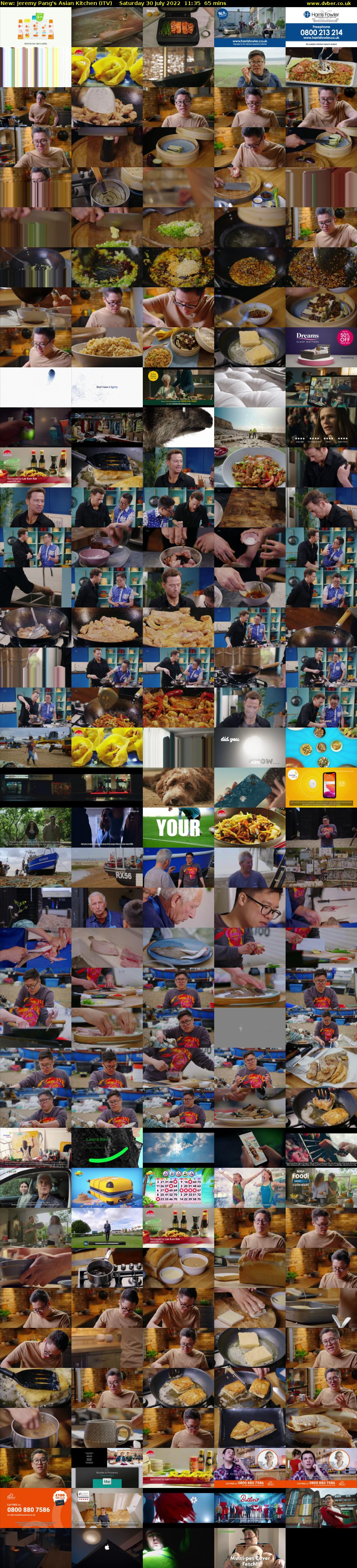 Jeremy Pang's Asian Kitchen (ITV) Saturday 30 July 2022 11:35 - 12:40