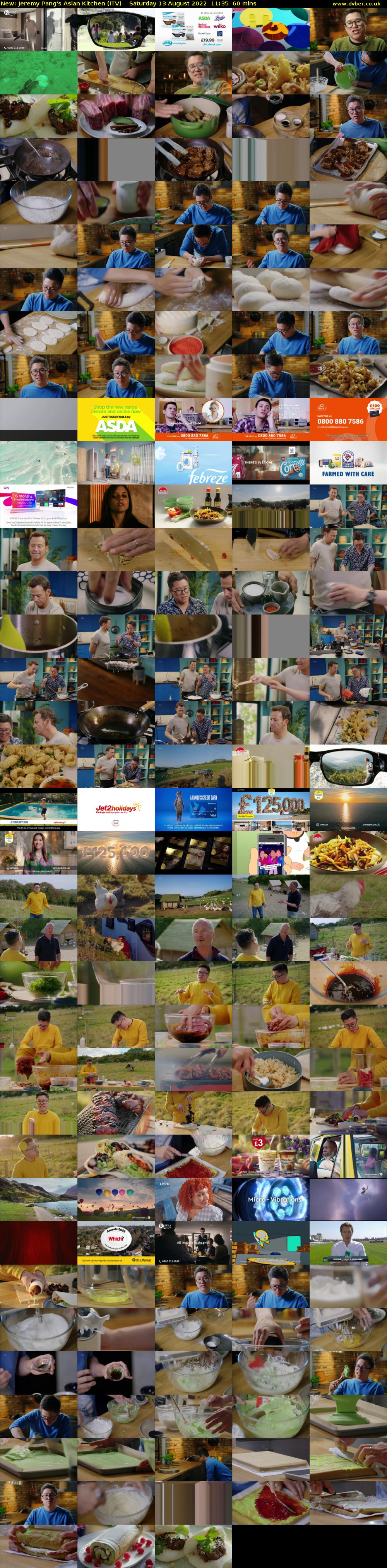 Jeremy Pang's Asian Kitchen (ITV) Saturday 13 August 2022 11:35 - 12:35