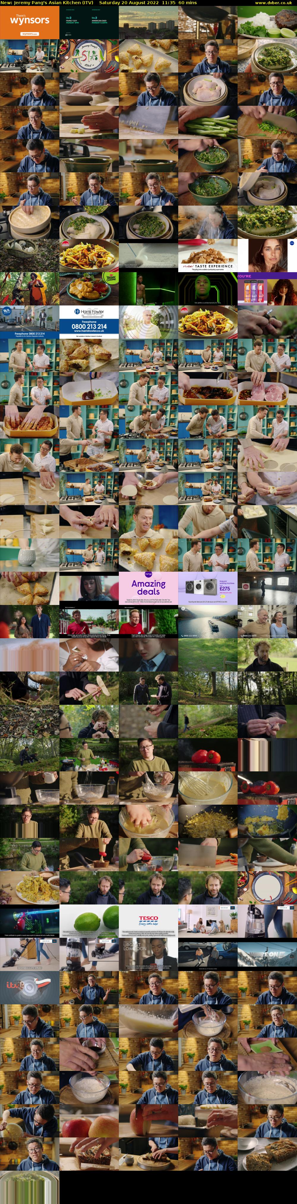 Jeremy Pang's Asian Kitchen (ITV) Saturday 20 August 2022 11:35 - 12:35