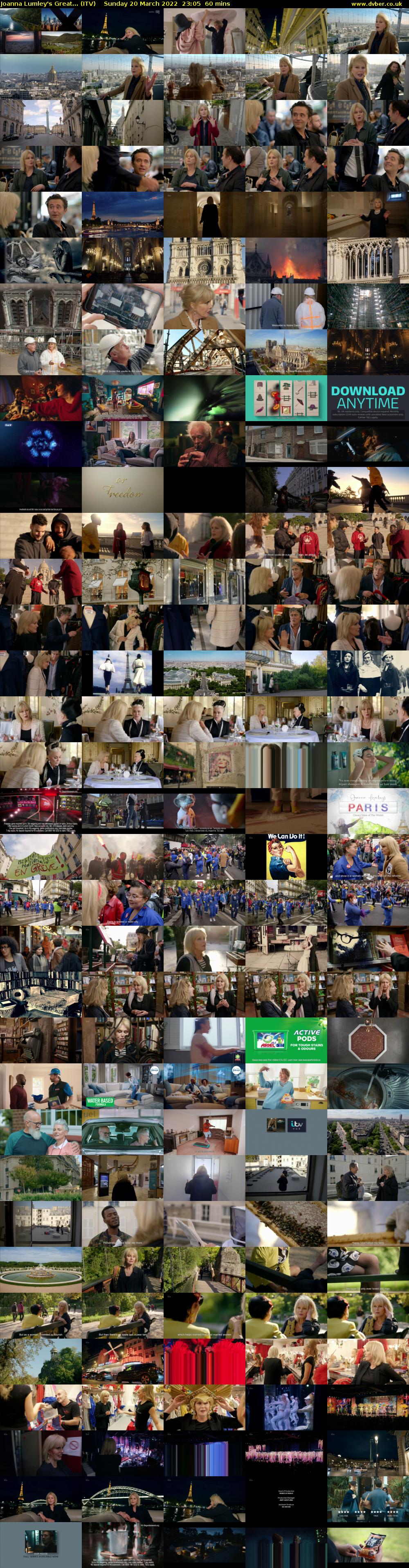 Joanna Lumley's Great... (ITV) Sunday 20 March 2022 23:05 - 00:05
