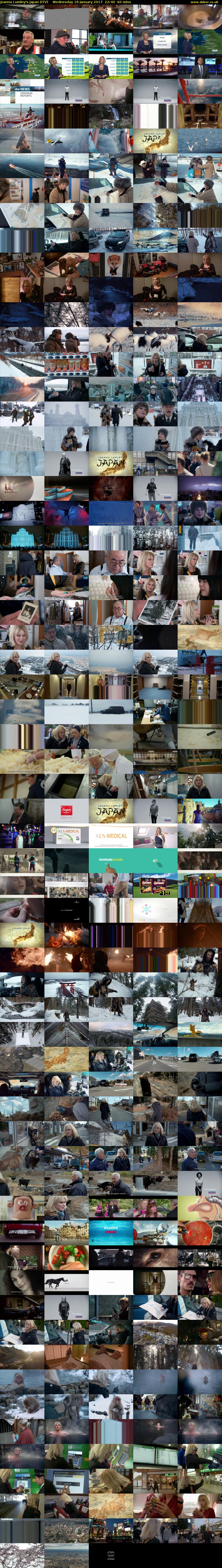 Joanna Lumley's Japan (ITV) Wednesday 18 January 2017 22:40 - 23:40