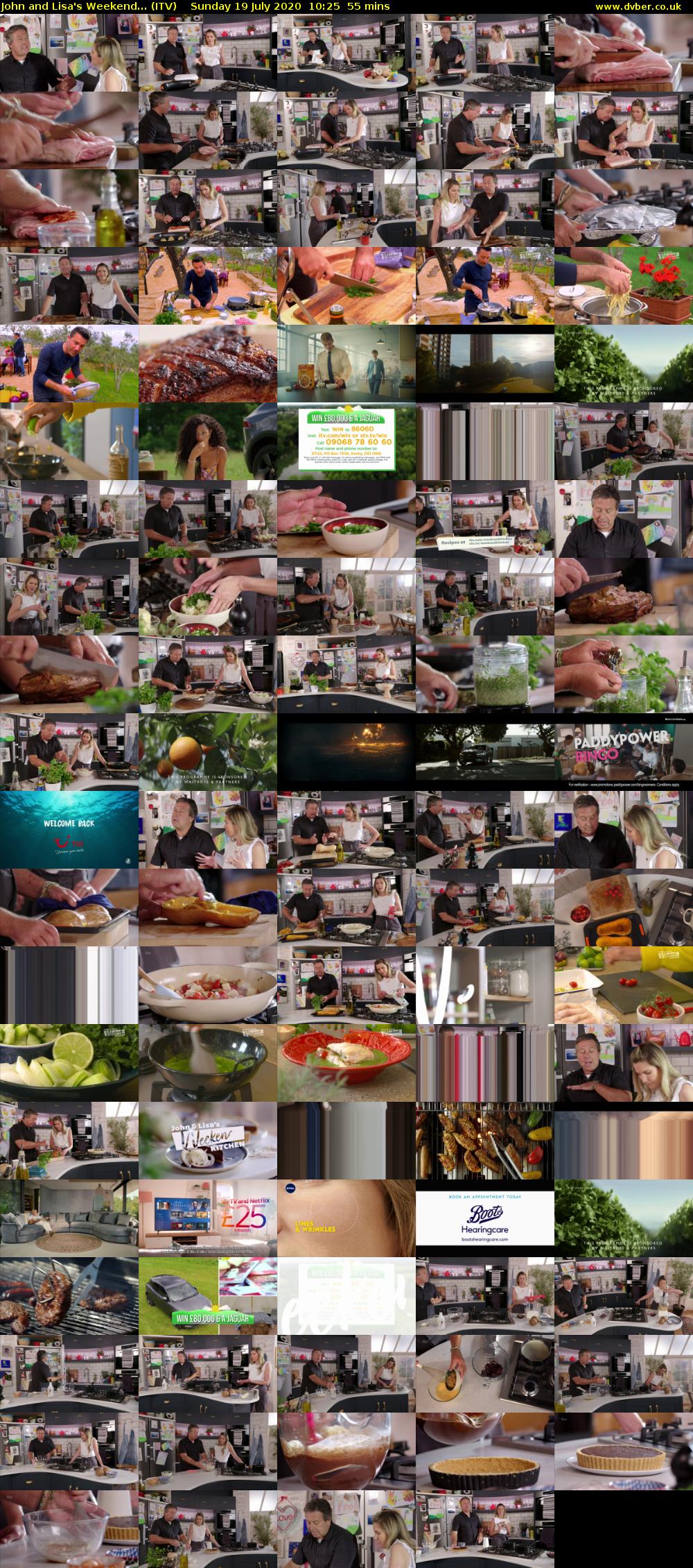 John and Lisa's Weekend... (ITV) Sunday 19 July 2020 10:25 - 11:20