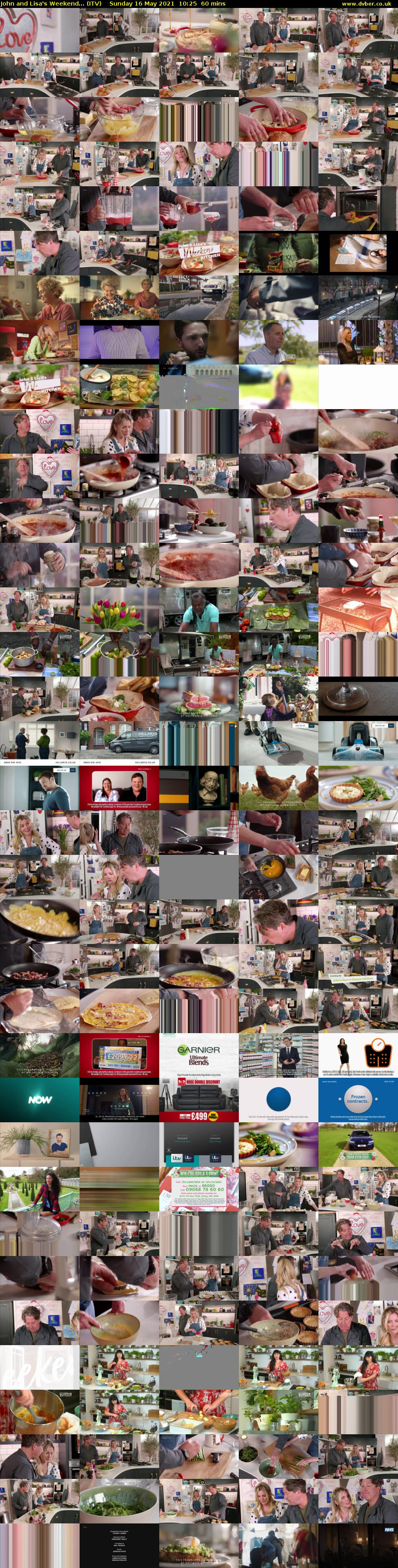 John and Lisa's Weekend... (ITV) Sunday 16 May 2021 10:25 - 11:25