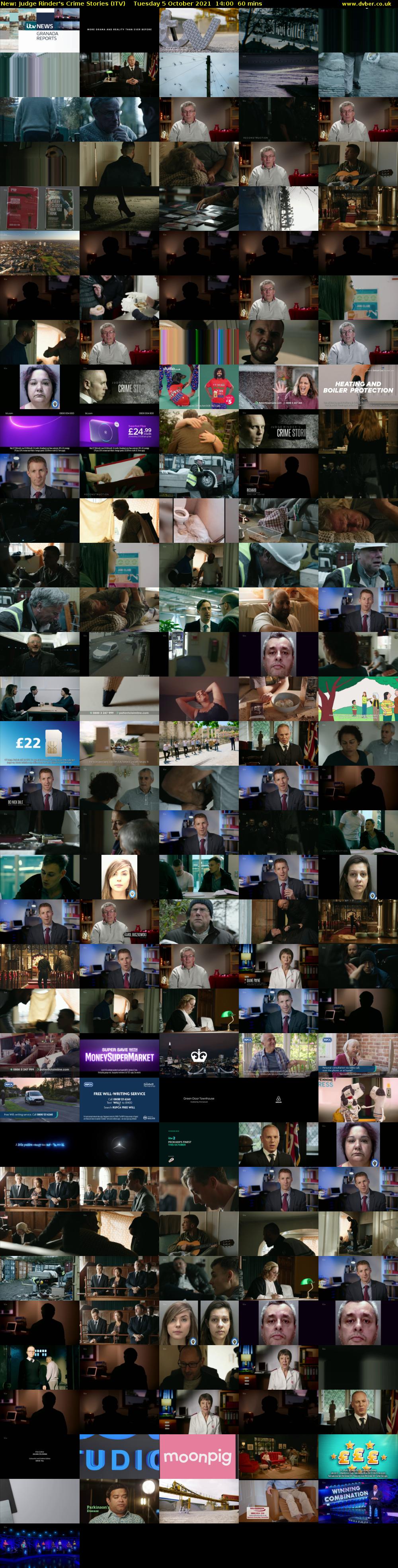 Judge Rinder's Crime Stories (ITV) Tuesday 5 October 2021 14:00 - 15:00