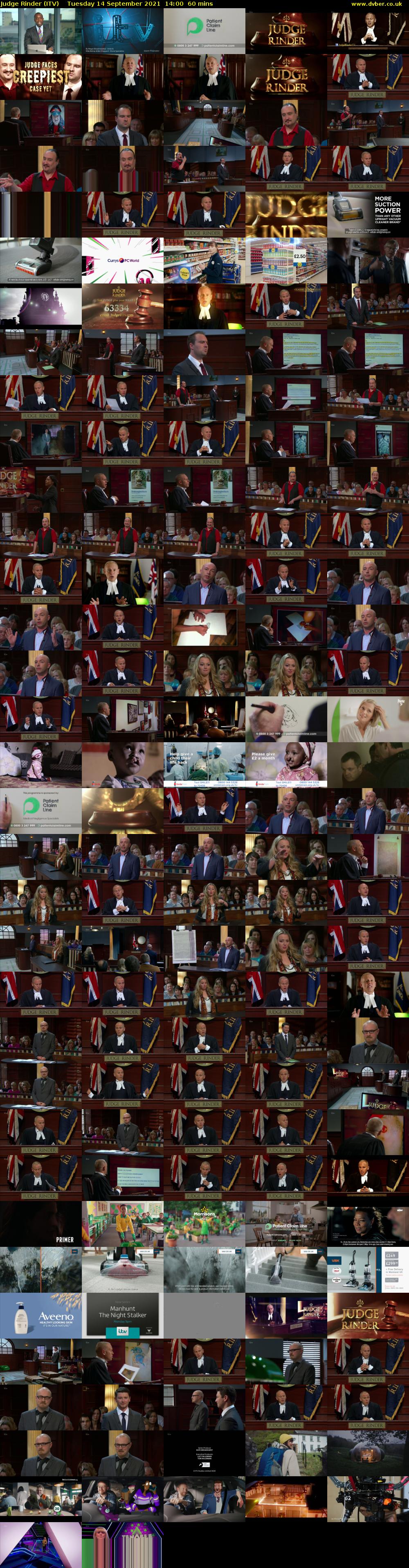Judge Rinder (ITV) Tuesday 14 September 2021 14:00 - 15:00