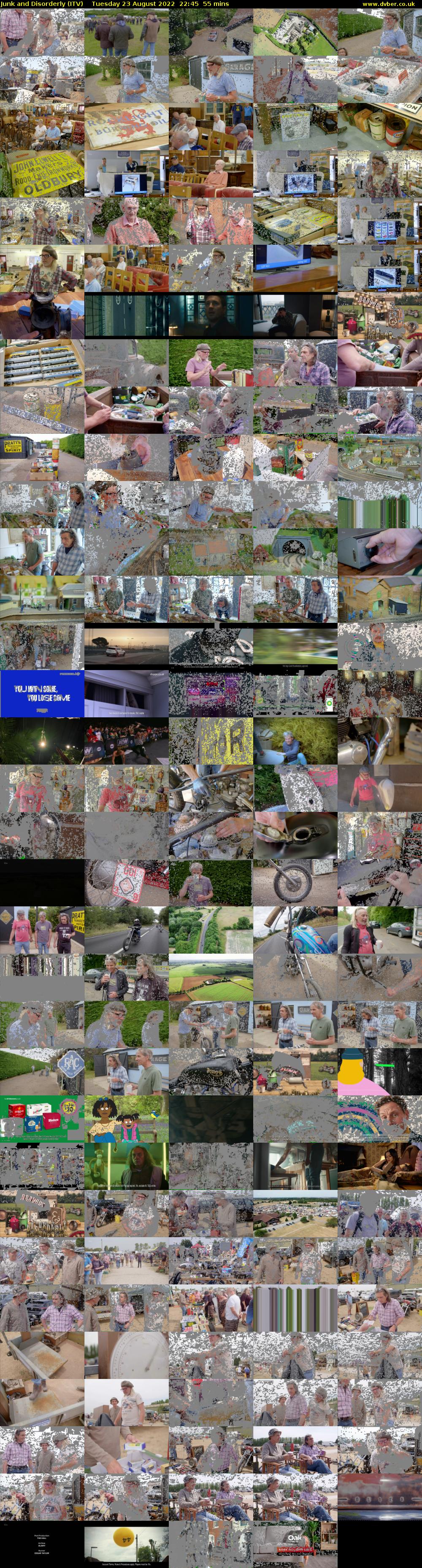Junk and Disorderly (ITV) Tuesday 23 August 2022 22:45 - 23:40
