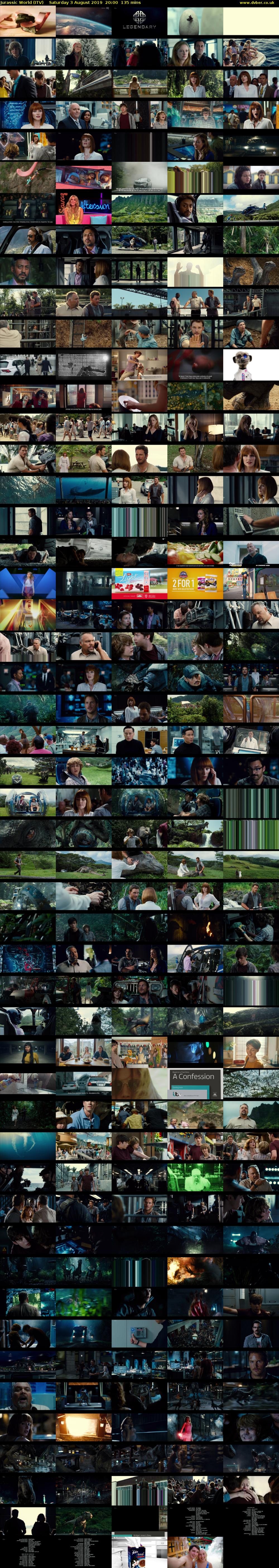 Jurassic World (ITV) Saturday 3 August 2019 20:00 - 22:15