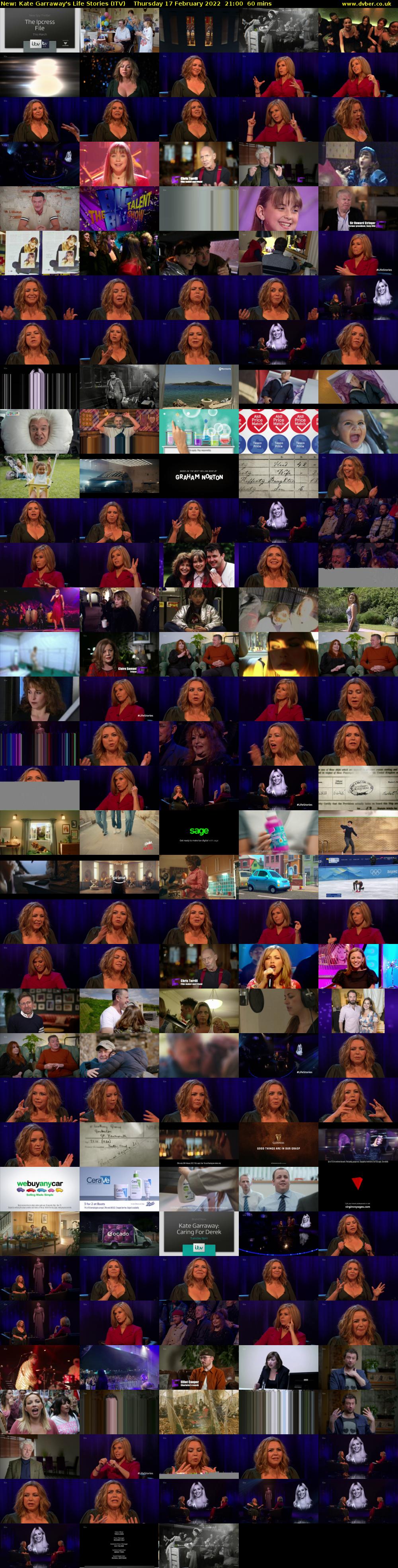 Kate Garraway's Life Stories (ITV) Thursday 17 February 2022 21:00 - 22:00