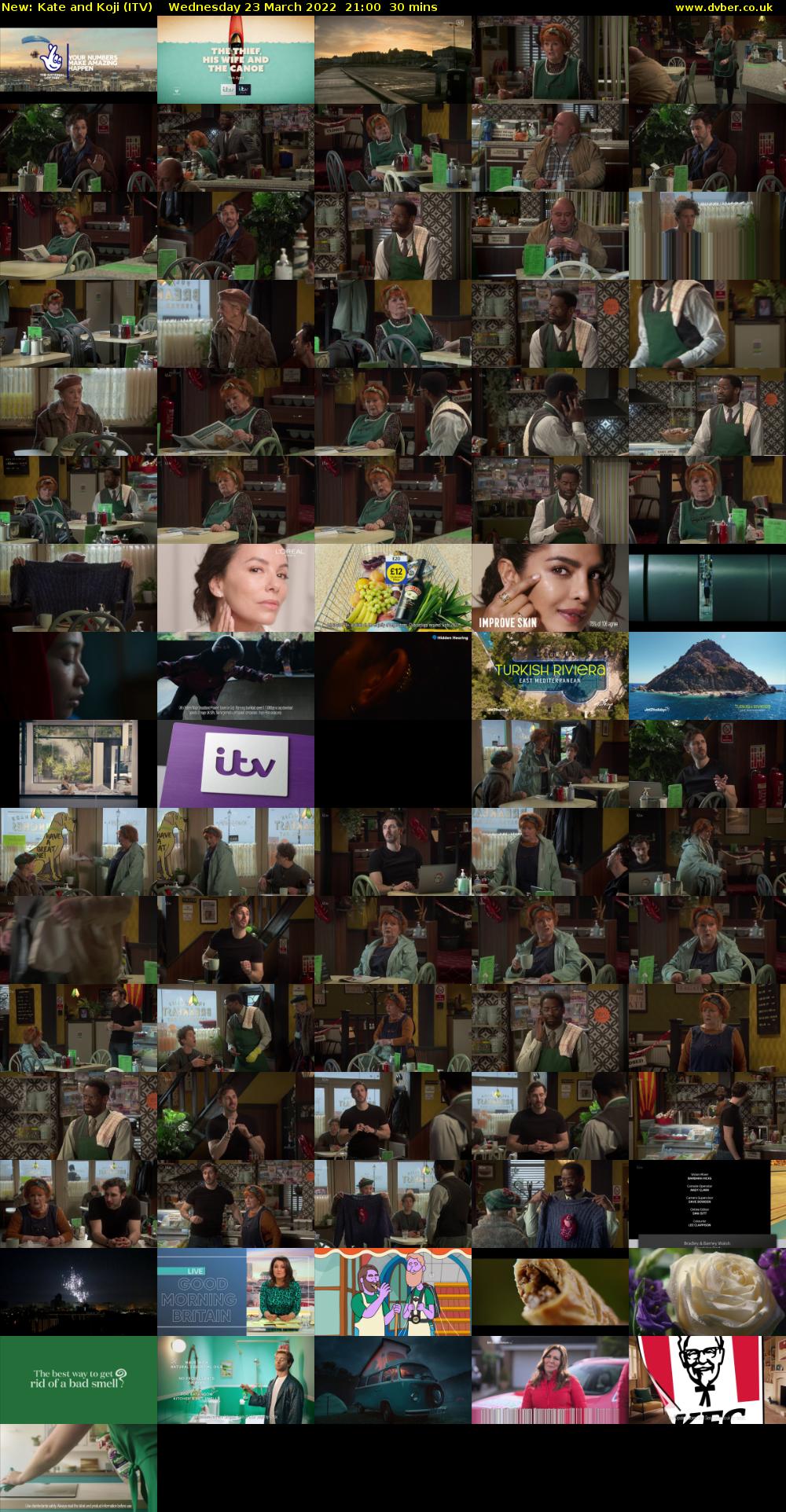 Kate and Koji (ITV) Wednesday 23 March 2022 21:00 - 21:30