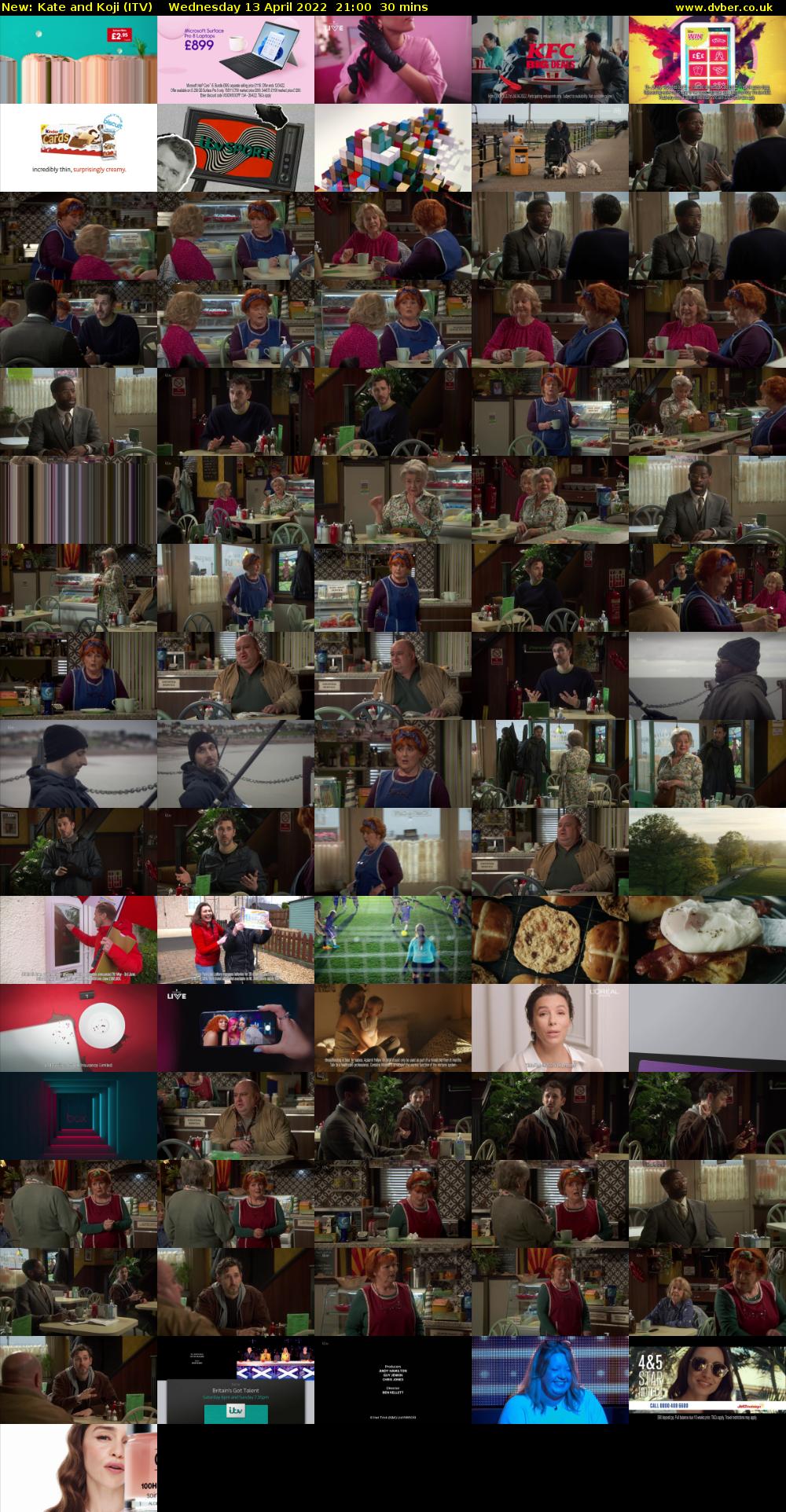 Kate and Koji (ITV) Wednesday 13 April 2022 21:00 - 21:30
