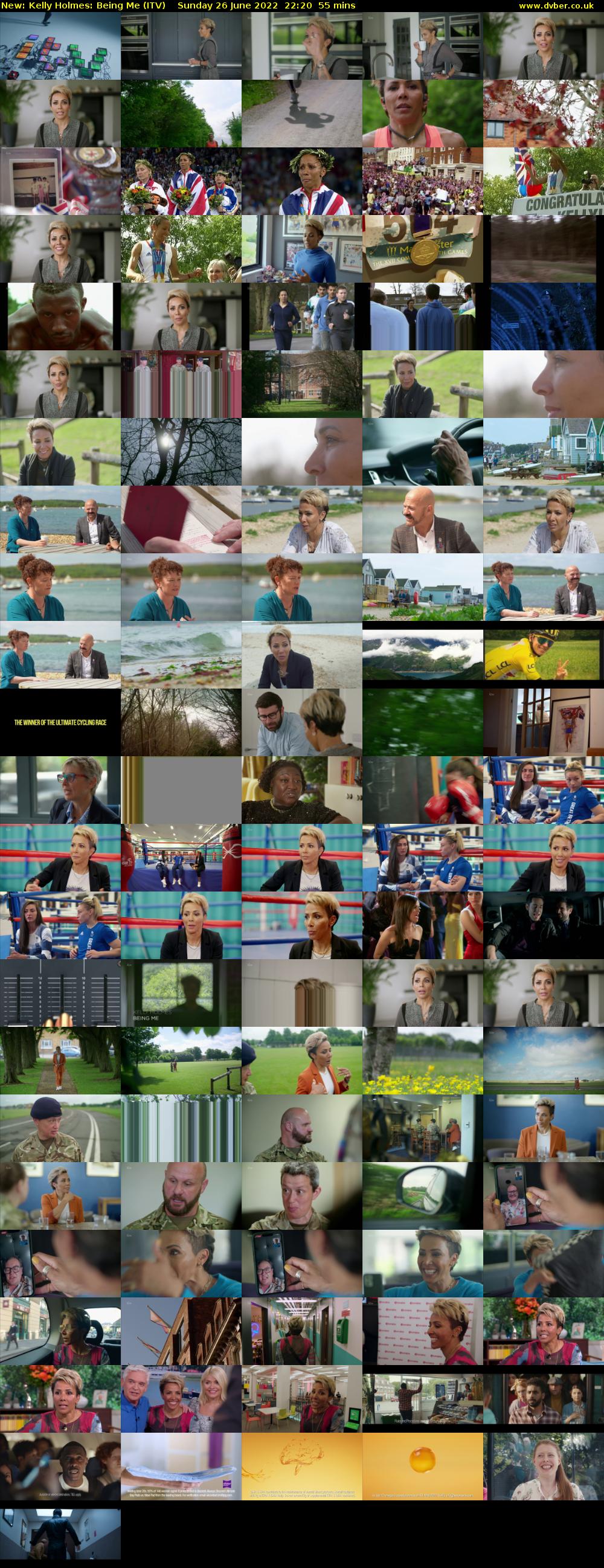 Kelly Holmes: Being Me (ITV) Sunday 26 June 2022 22:20 - 23:15