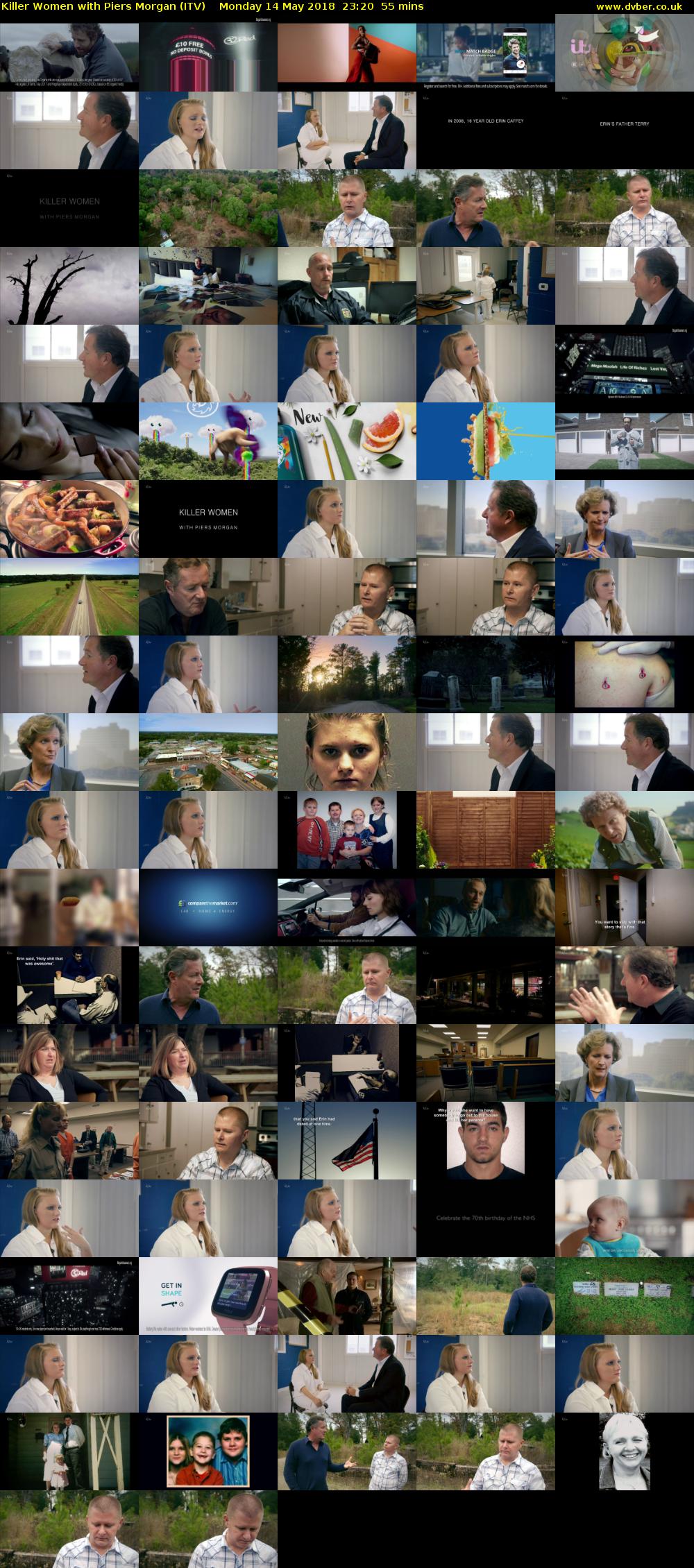 Killer Women with Piers Morgan (ITV) Monday 14 May 2018 23:20 - 00:15