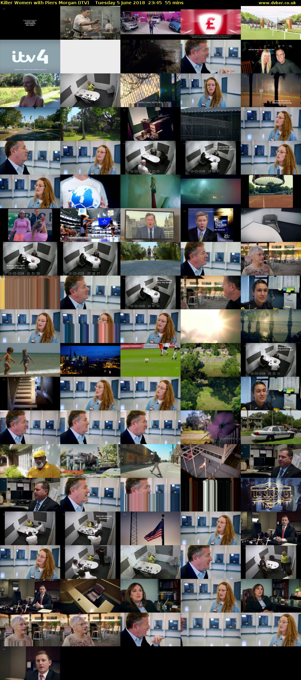 Killer Women with Piers Morgan (ITV) Tuesday 5 June 2018 23:45 - 00:40