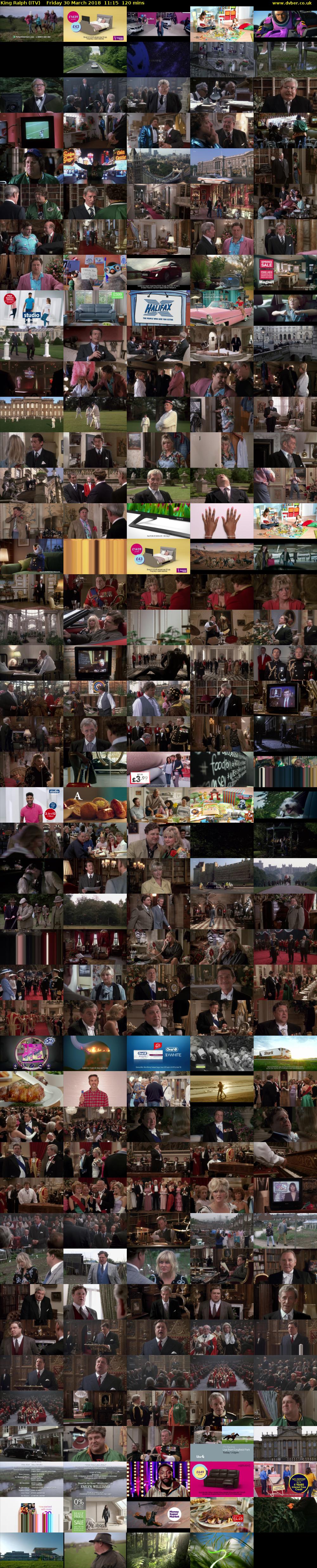 King Ralph (ITV) Friday 30 March 2018 11:15 - 13:15