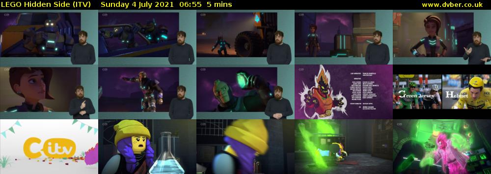 LEGO Hidden Side (ITV) Sunday 4 July 2021 06:55 - 07:00