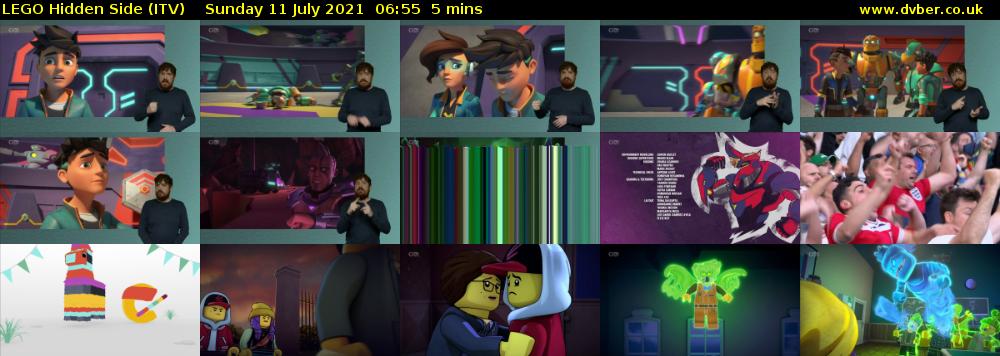 LEGO Hidden Side (ITV) Sunday 11 July 2021 06:55 - 07:00