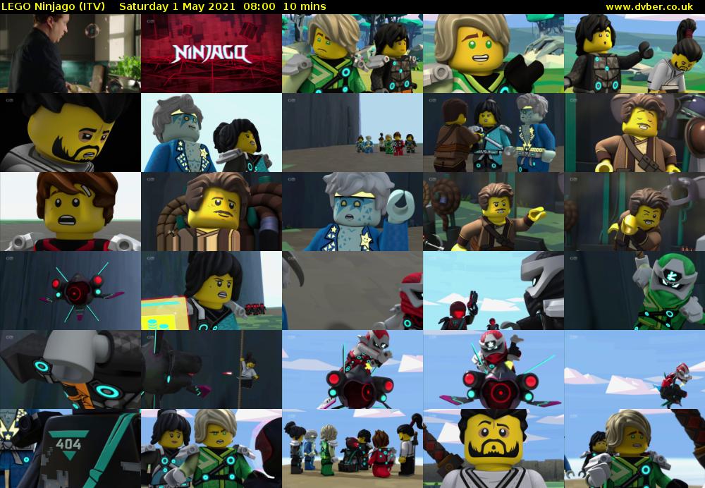 LEGO Ninjago (ITV) Saturday 1 May 2021 08:00 - 08:10
