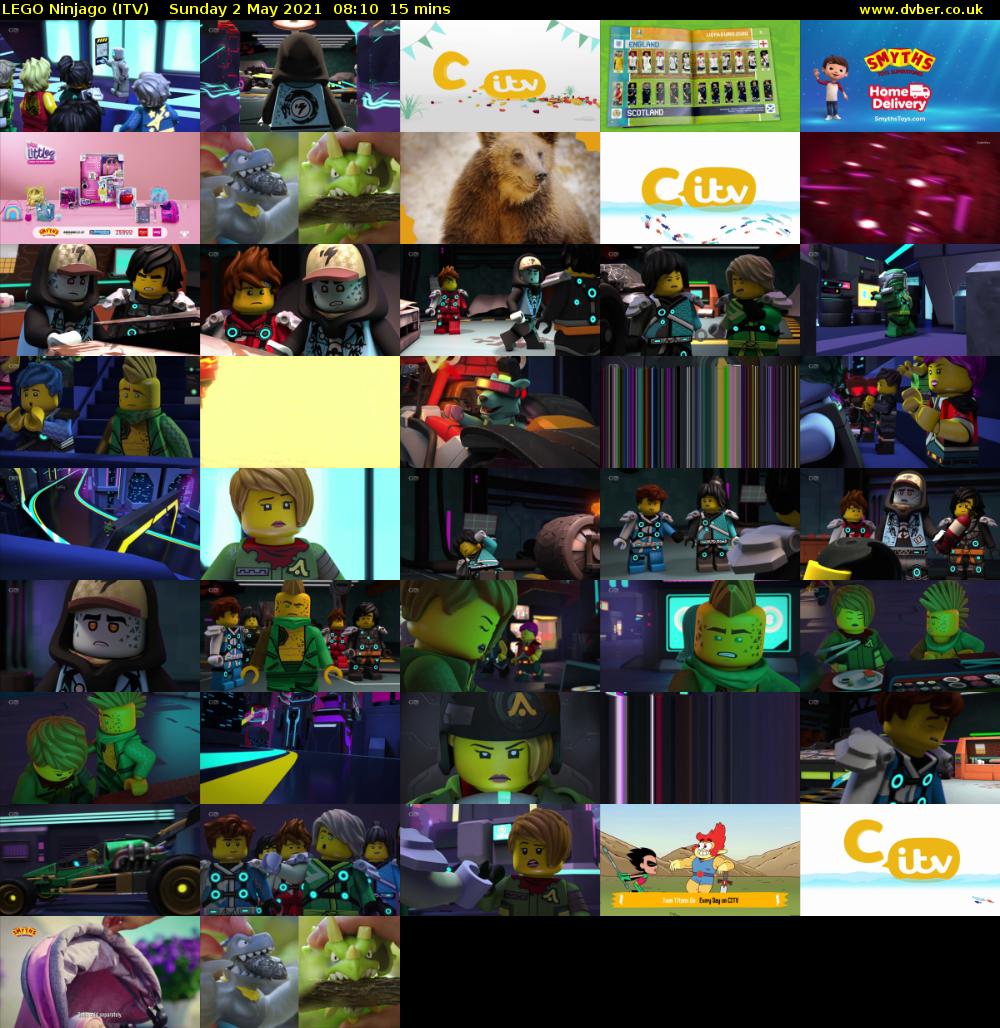 LEGO Ninjago (ITV) Sunday 2 May 2021 08:10 - 08:25