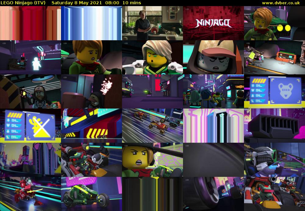 LEGO Ninjago (ITV) Saturday 8 May 2021 08:00 - 08:10