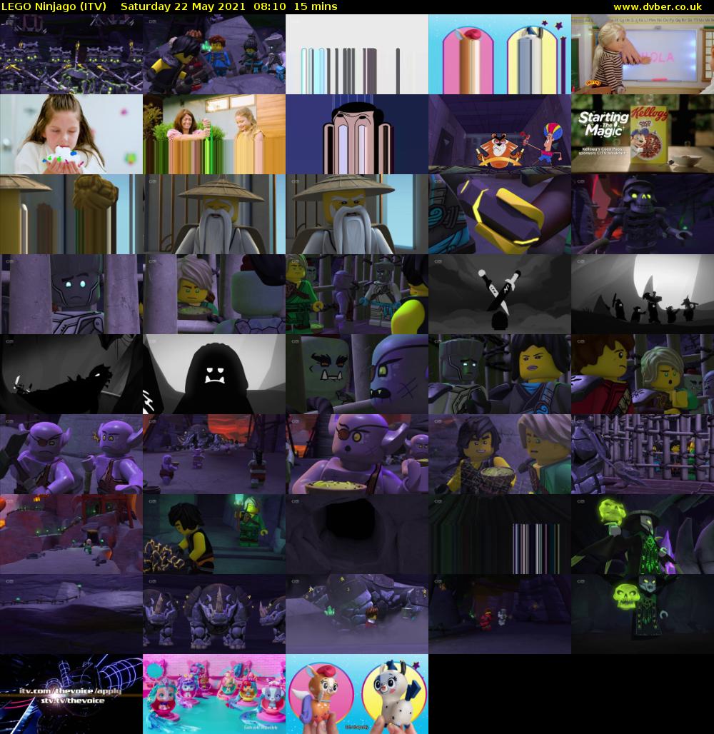 LEGO Ninjago (ITV) Saturday 22 May 2021 08:10 - 08:25