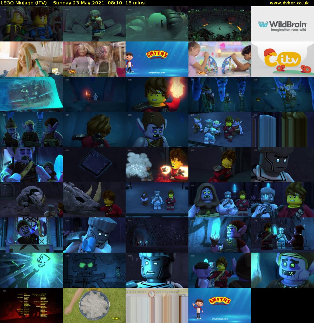 LEGO Ninjago (ITV) Sunday 23 May 2021 08:10 - 08:25
