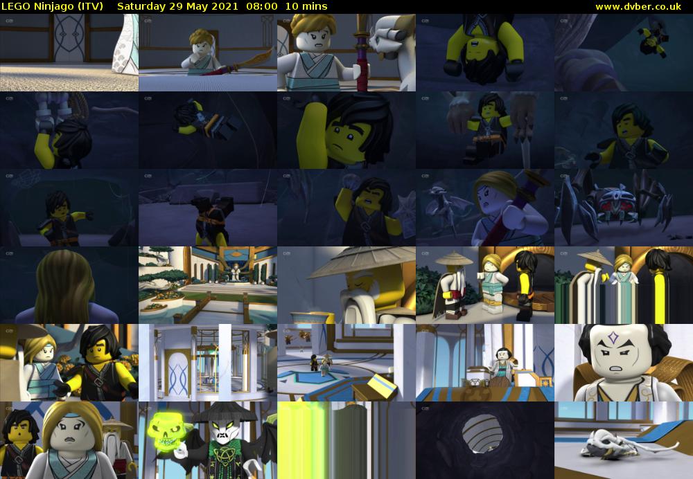 LEGO Ninjago (ITV) Saturday 29 May 2021 08:00 - 08:10