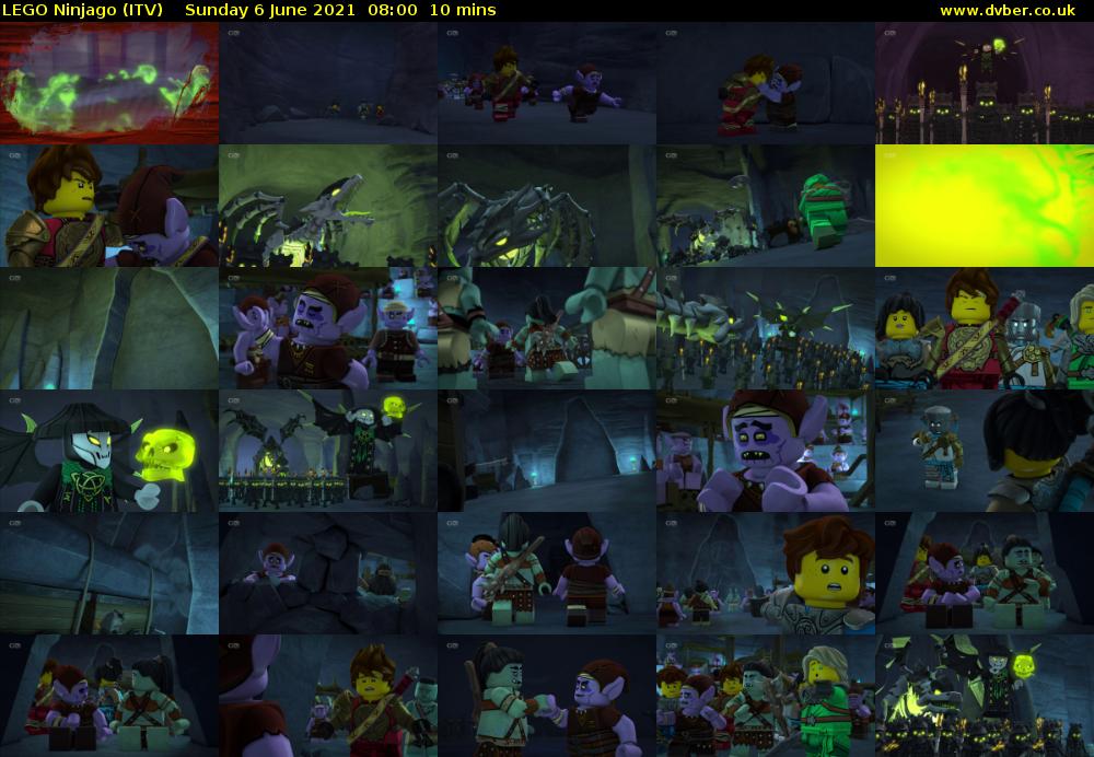 LEGO Ninjago (ITV) Sunday 6 June 2021 08:00 - 08:10